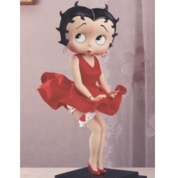 Betty Boop Porcelain Collectors Doll - Picture 1 of 7